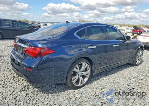 2018 Infiniti Q70 3.7 Luxe z USA, uszkodzony, nr VIN JN1BY1AR0JM220532
